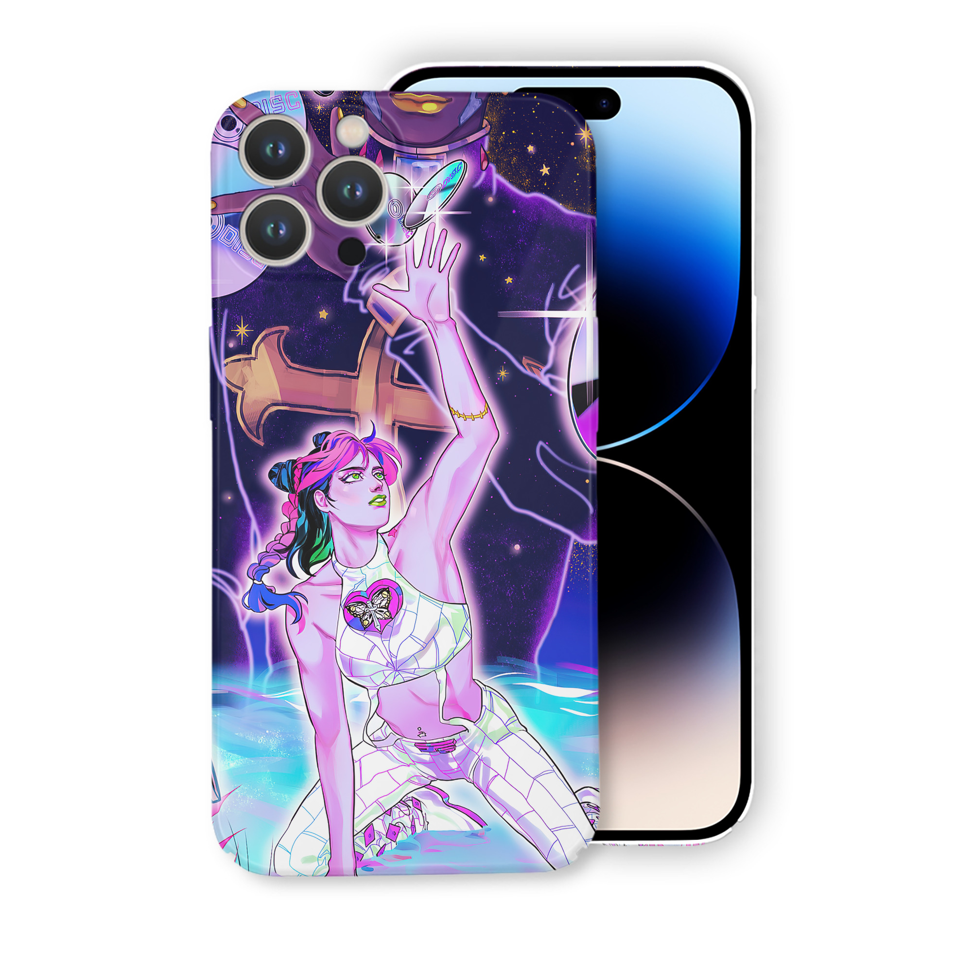 （画像用） ジョジョの奇妙な冒険 JoJo's Bizarre Adventure 【iPhone 14シリーズ対応】ハードケース